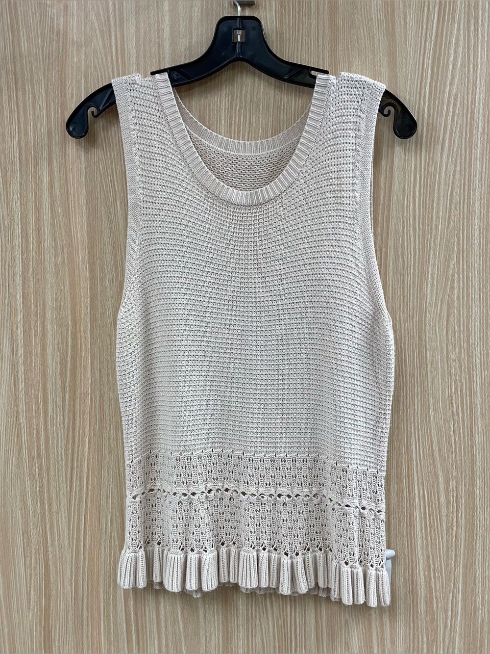 cicibird beige sweater size large